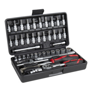 STIER Set di chiavi a bussola 1/4" 48 pezzi
