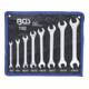 BGS Set di chiavi a forchetta doppia, apertura 6x7 - 20x22mm, 8pz.-1