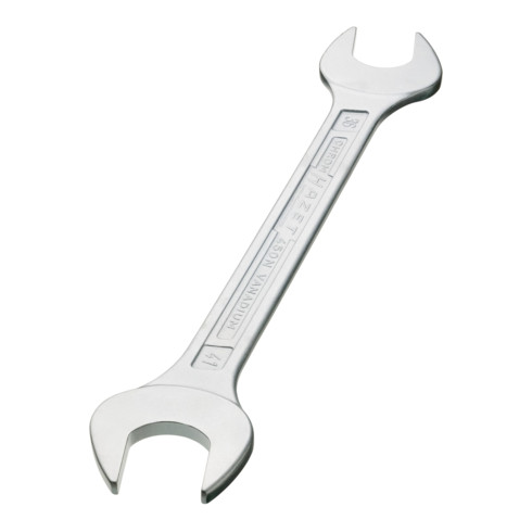 HAZET Set di chiavi a forchetta doppie 450N/12, profilo a esagono esterno 6x7 - 27x32, 12pz.