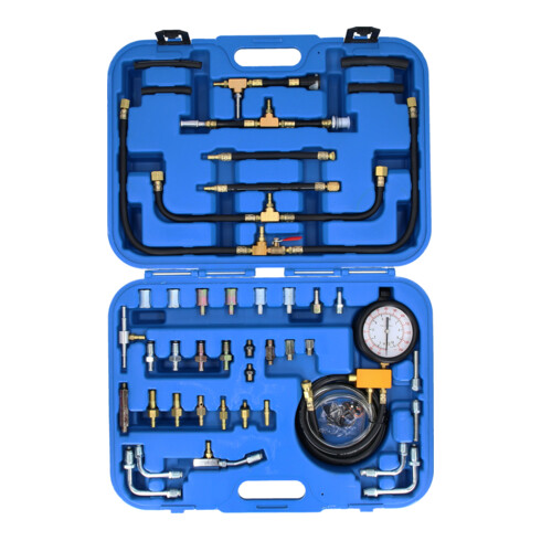 Set di controllo della pressione della benzina Brilliant Tools, 0 - 8 bar, 44 pz