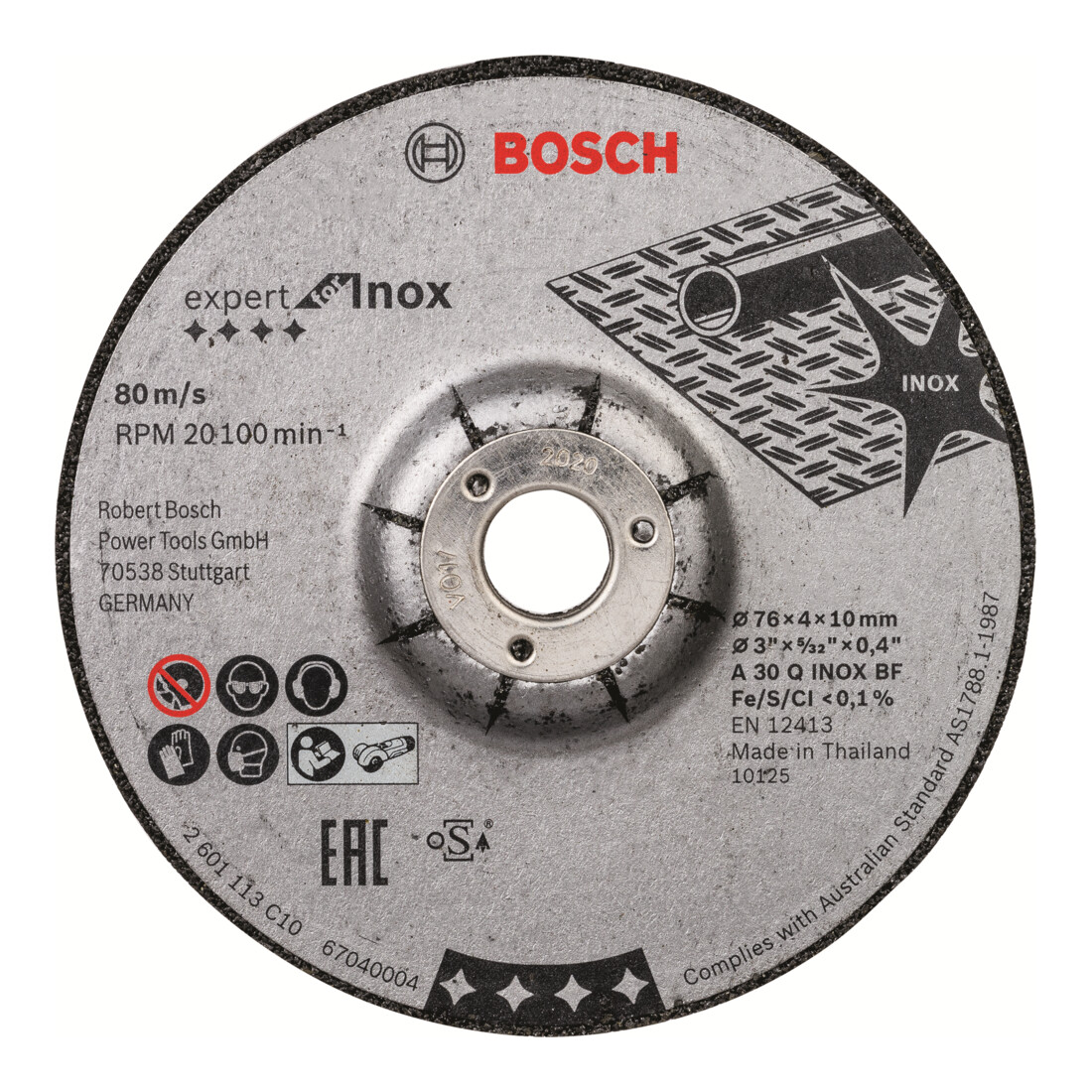 Bosch Set Disco da taglio 76mm 9pz. + Mini L-BOXX