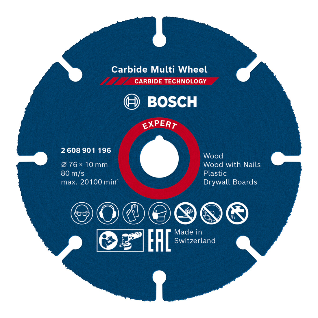 Bosch Set Disco da taglio 76mm 9pz. + Mini L-BOXX