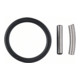 Bosch Set di fissaggio con perno e anello di gomma 5mm 25mm-1