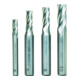 Proxxon Set di frese a codolo cilindrico, 4pz., DIN 844, HSS (6 - 7 - 8 - 10mm)-1