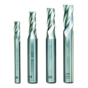 Proxxon Set di frese a codolo cilindrico, 4pz., DIN 844, HSS (6 - 7 - 8 - 10mm)