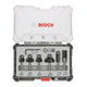 Bosch Set di frese bordatrici e rifilatrici con codolo da 8 mm 6 pezzi-1