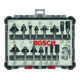 Bosch Set di frese con codolo da 8 mm, 15 pezzi-3