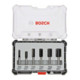 Bosch Set di frese per scanalature con codolo da 8 mm, 6 pezzi-1