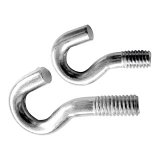 Set di ganci a vite con filettatura esterna 10 pezzi, filettatura: M3