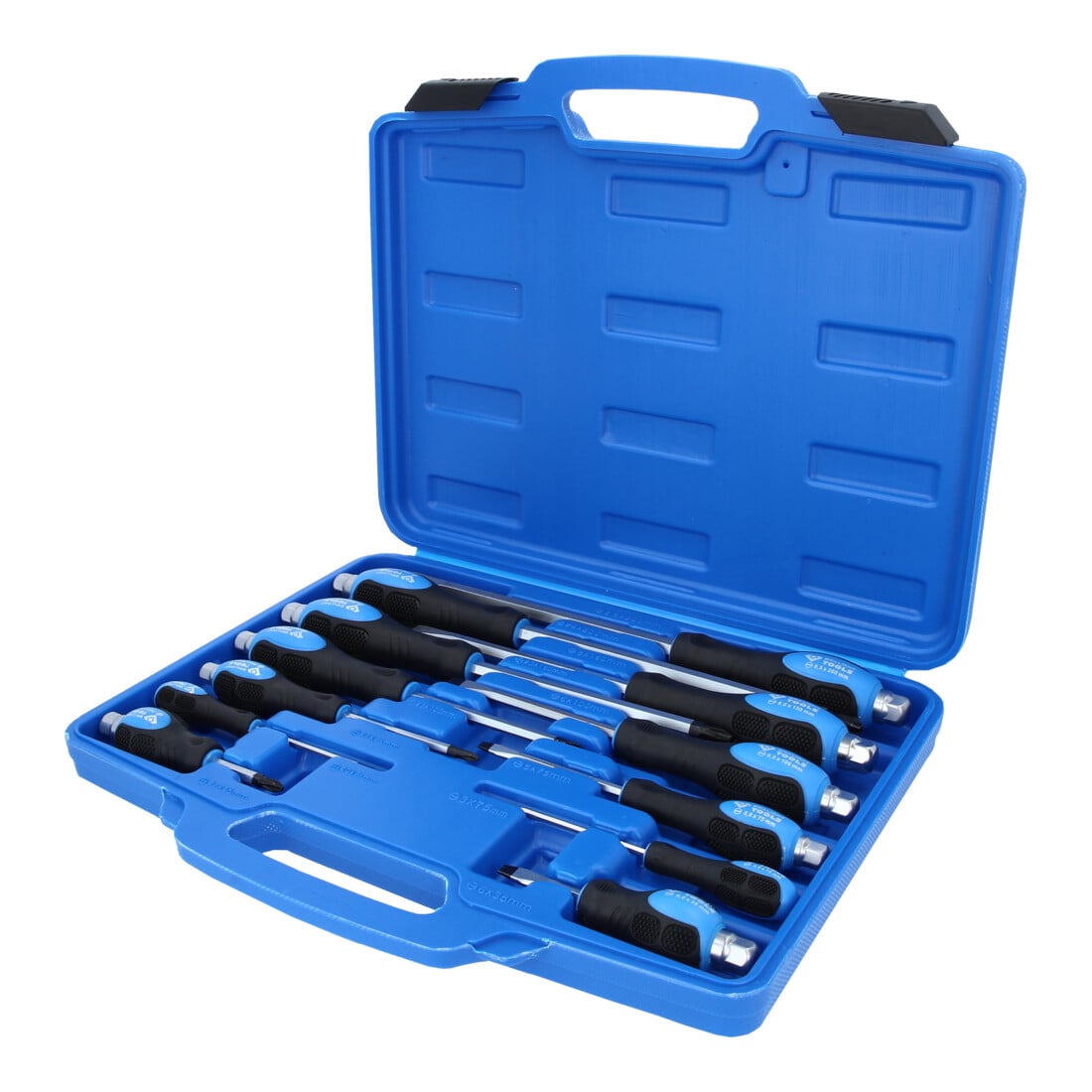 Set di giravite Brilliant Tools con cappuccio a percussione, 12 pz