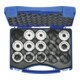 Set di inserti per crimpatura Klauke 10-300 mm² A22 in valigetta di plastica, serie 22, 11 pezzi-1
