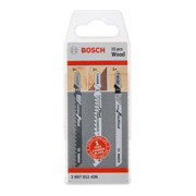 Bosch Set lame per seghetto alternativo JSB Wood 15pz.