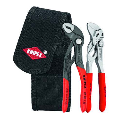 KNIPEX Set di minipinze 00 20 72 V04 in portautensili da cintura