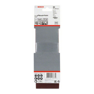 Bosch Set di nastri abrasivi X440