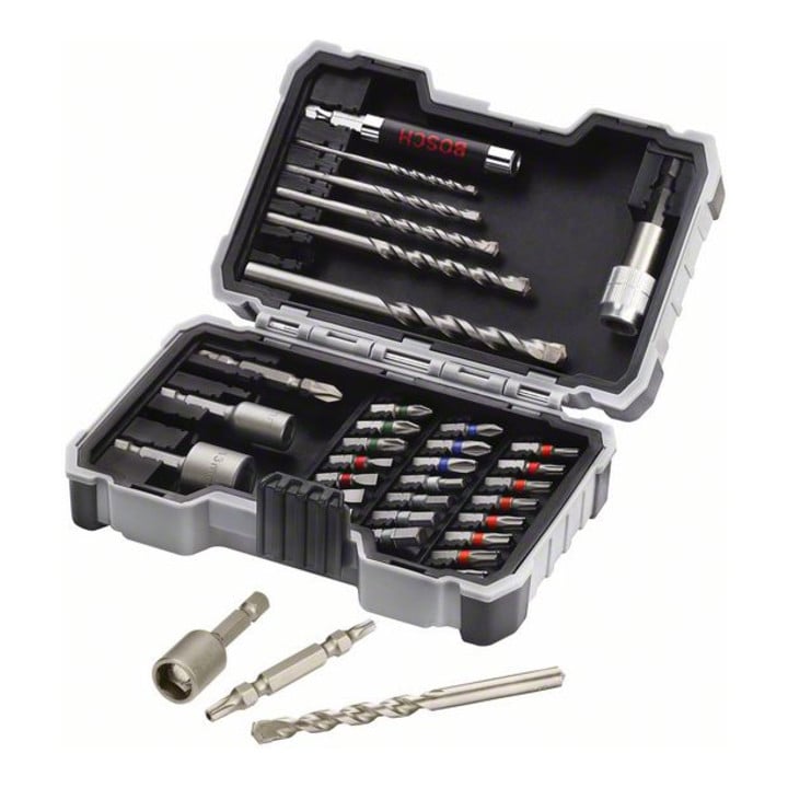 Bosch Set di punte e avvitatori PRO calcestruzzo 35 pezzi