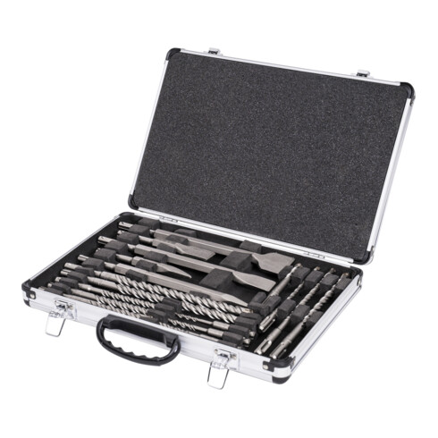 STIER Set punte e scalpelli SDS-Plus, 17 pezzi