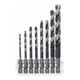 Bosch Set di punte elicoidali HSS con attacco esagonale 8 pezzi 2,5 - 8,5 mm-1