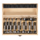 STIER Set di punte Forstner in cassetta di legno, 15 pezzi-2