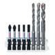 Bosch Set di punte Professional Impact Control Pick and Click, per avvitatori e trapani per piastrelle, 8pz.-1