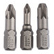 Bosch Set di bit per cacciavite extra-duri (PZ), PZ1, PZ2, PZ3, 25mm-1