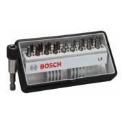 Bosch Set di bit per cacciavite Robust Line L, extra-duri, 18 + 1pz. 25mm Saf. Bit