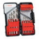 Bosch Set di punte per metallo HSS-G Toughbox, 18 pz. DIN 338 135°-1