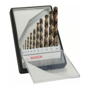 Bosch Set di punte per trapano Robust Line HSS-Co DIN 135, per metallo, 135°, 10pz. 1 - 10mm