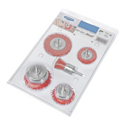 Osborn Set di spazzole DIY 5pz., setole abrasive-3