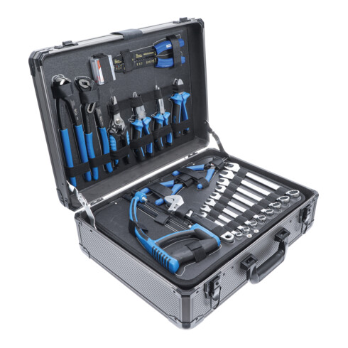 BGS Set di utensili professionali, in valigetta di alluminio, 149pz.