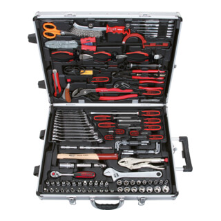 Set di utensili universali CHROMEplus KS Tools 3/8", 172 pezzi