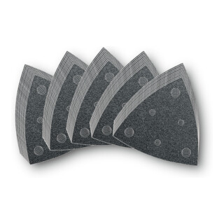 Set dischi abrasivi, Lunghezza bordo 80 mm
