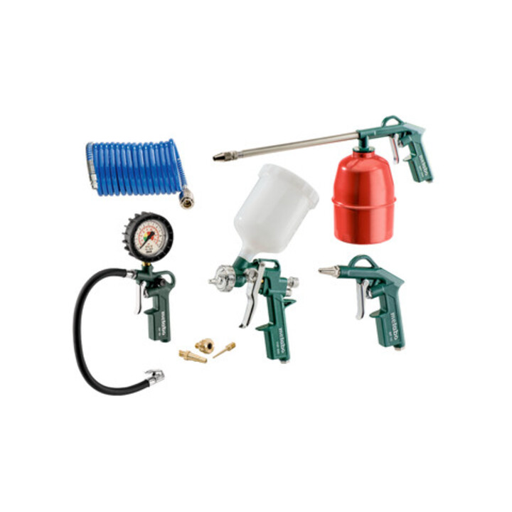 Set d'outils à air comprimé LPZ 7 Set metabo, carton