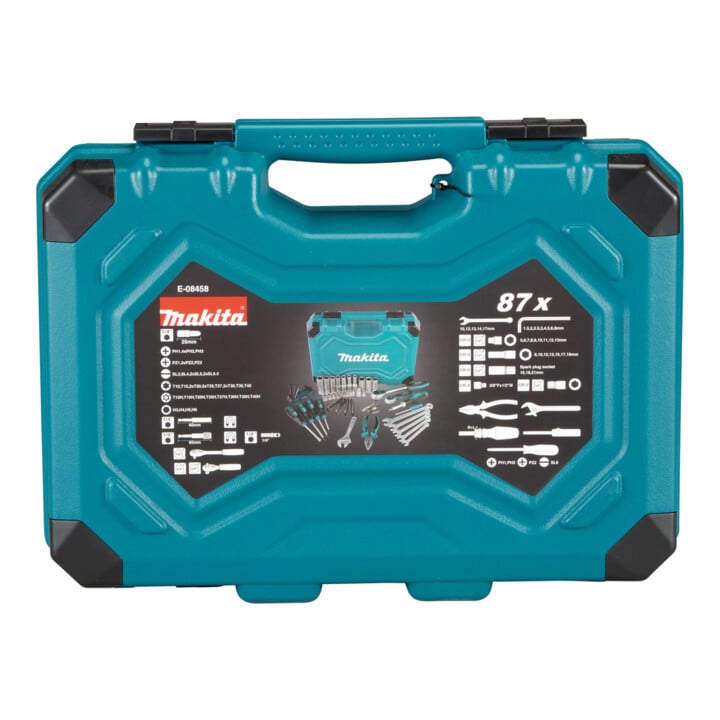 Set d'outils Makita 87 pcs E-08458