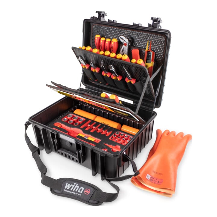 Set d'outils Wiha XL eMobility 77 pces (44198)