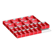 Lista Set Einsatzkästen 36x36E (BxTxFH) 612x612x50mm