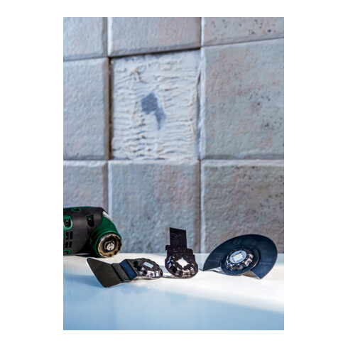 Set « Le Sanitaire - Carreleur » Starlock de 3 pièces pour outils multifonctions