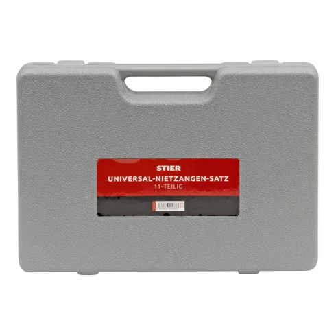 STIER Set per rivettatrice universale, 11 pz.