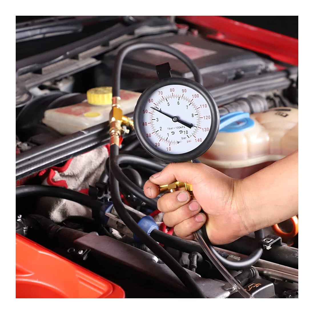 Set per tester di sistemi di iniezione di carburante Brilliant Tools, 20 pz