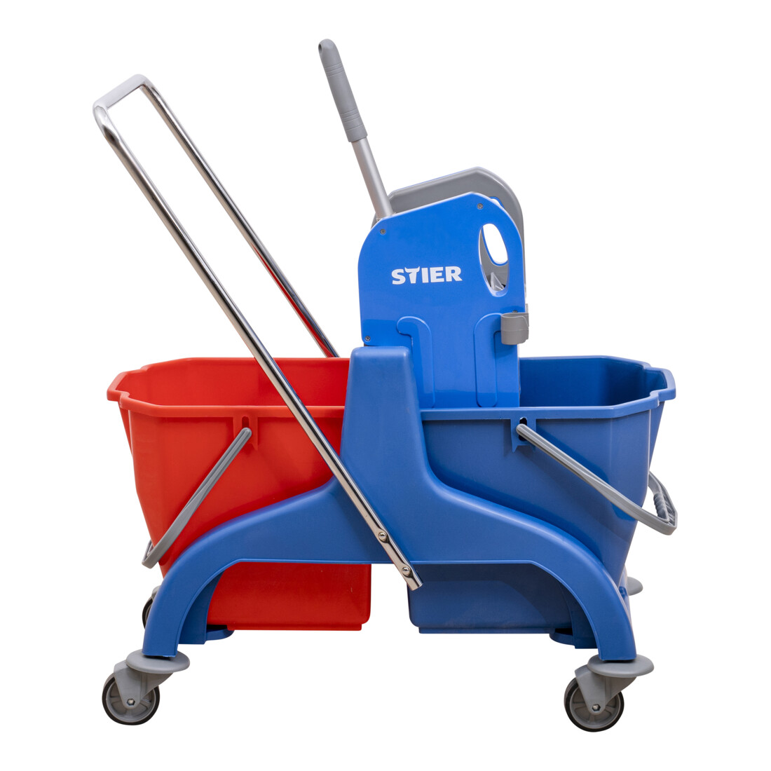 STIER Set standard di carrelli per la pulizia in plastica