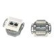 Setec Anschlußdose,Kat.6 rws 2xRJ45,Ek,hor TN-6000TX#501159-1