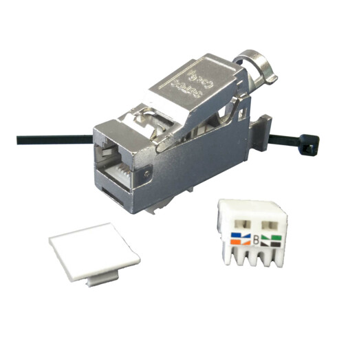 Setec Keystone Jack Cat.6A RJ45 XAKJ geschirmt XAKJ-D