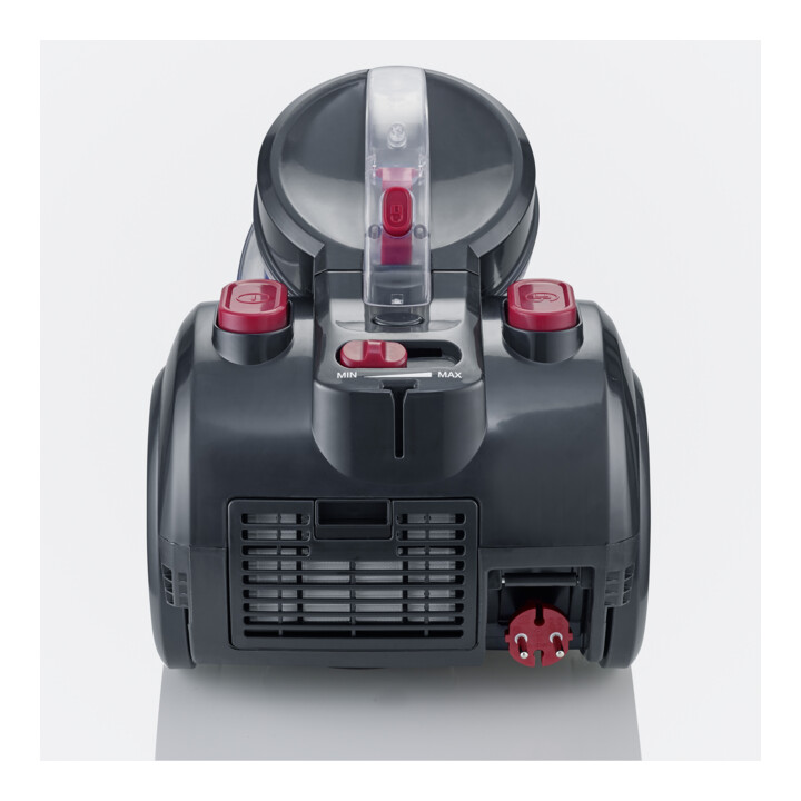 SEVERIN Bodenstaubsauger Cyclone Single CY 7089 mit Hartbodendüse schwarz/rot