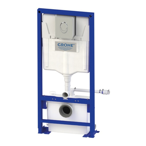 SFA WC-Kleinhebeanlage SaniWall Pro UP Bodenfixierung für Glasverkleidung