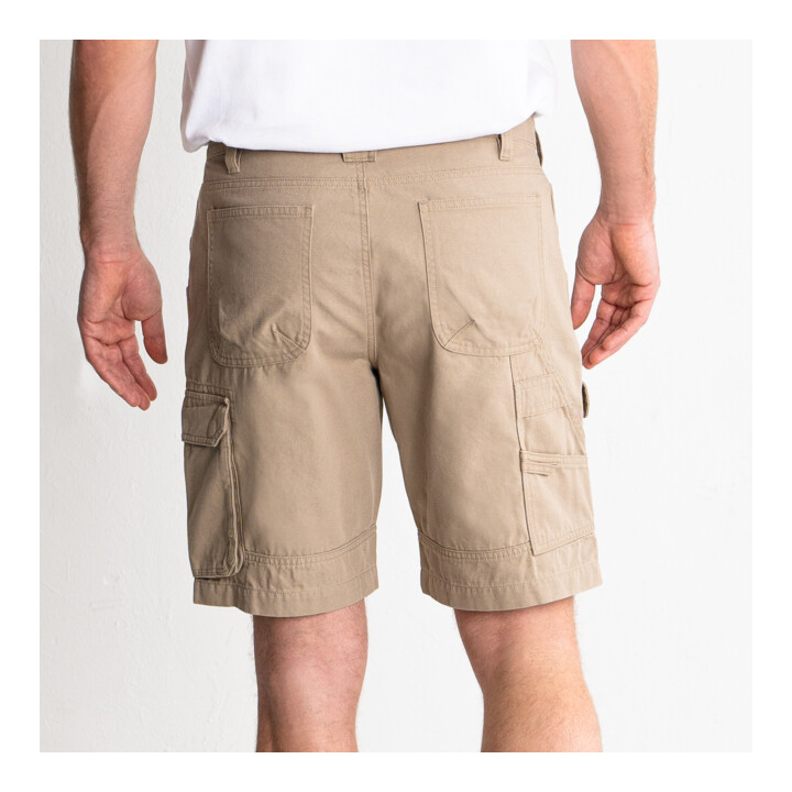 Short cargo Steel STIER bci coton W38/XXL kaki