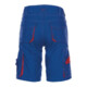 Short Planam Basalt bleu corail/rouge