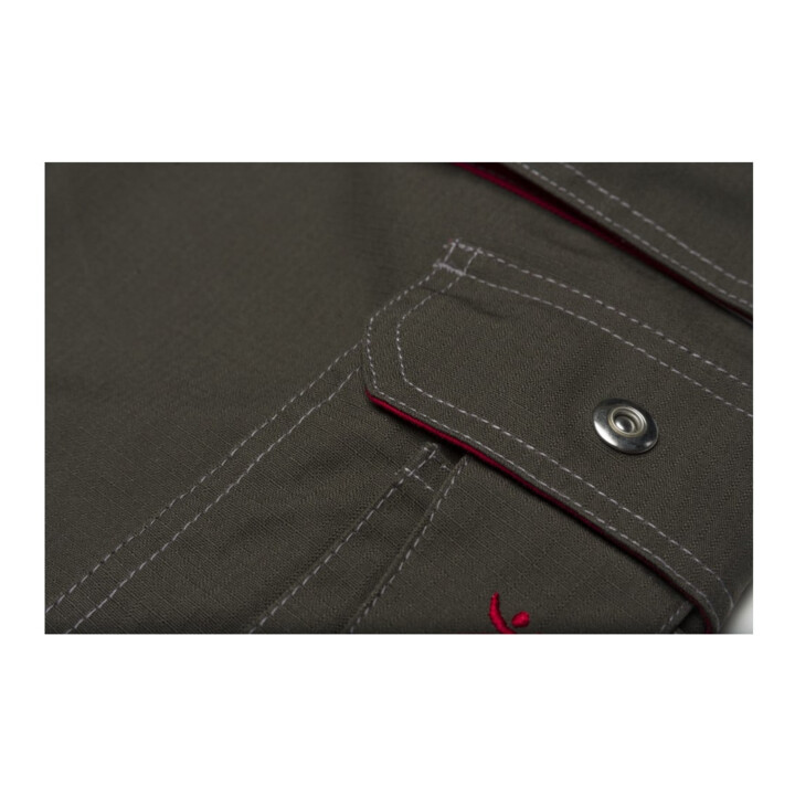 Short Planam Basalt bleu corail/rouge
