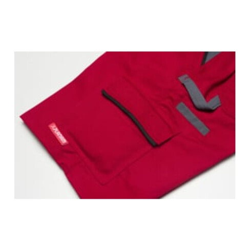 Short Planam Highline rouge/argent/noir
