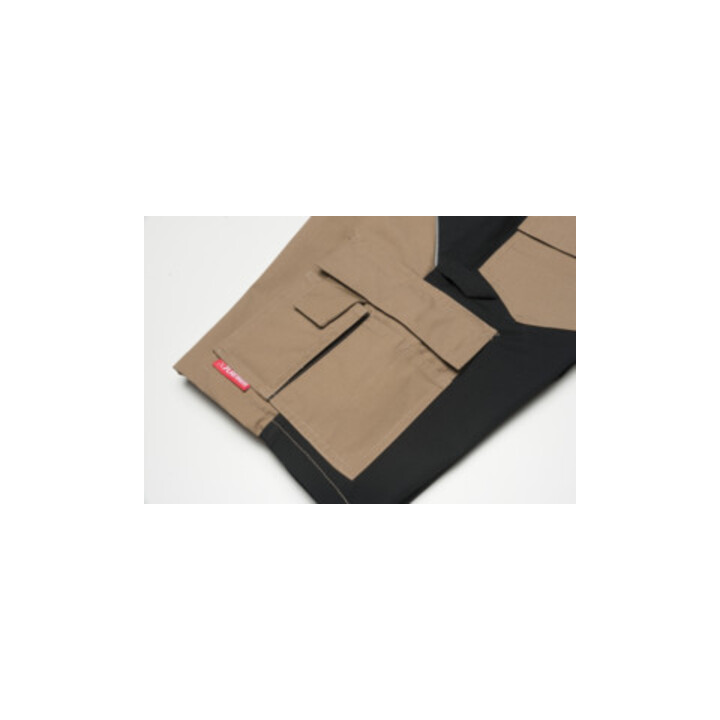 Short Planam Plaline noir/zinc XXXL