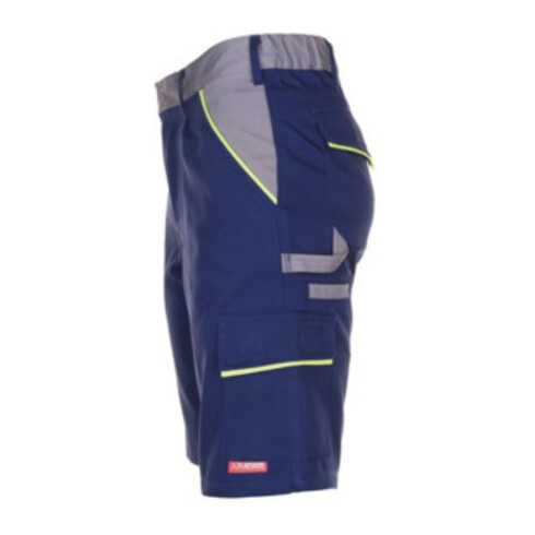 Short Planam Visline bleu marine/jaune/zinc