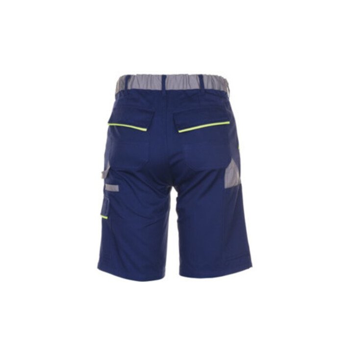 Short Planam Visline bleu marine/jaune/zinc
